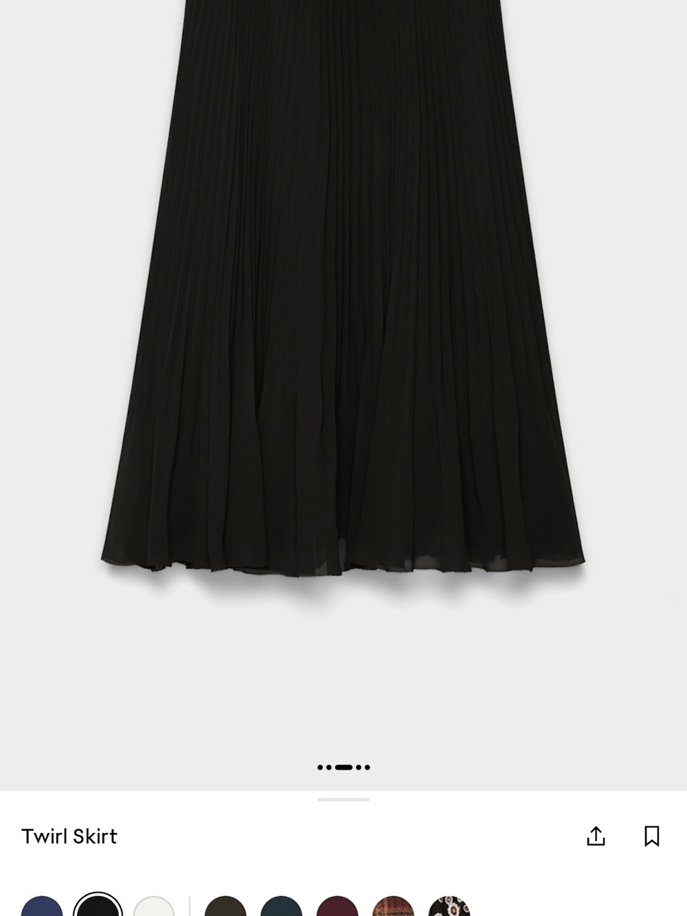 NWT Aritzia Wilfred Twirl Skirt